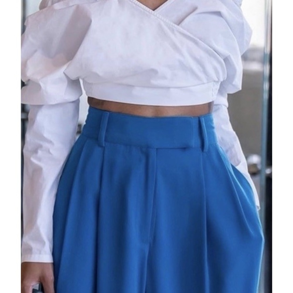 Womens The Drop | White Off The Shoulder Crop Top | Size S NWT